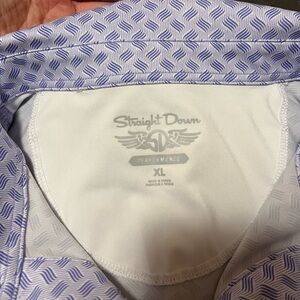 Straight Down - Men’s performance golf polo - XL